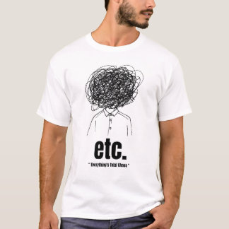 "etc." Rolig T-Shirt