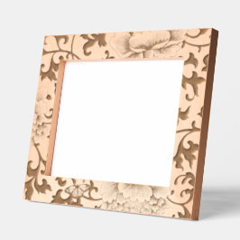 ETCHED BILD RAMAR JAPANESE BLOMMÖNSTER