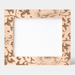 ETCHED BILD RAMAR JAPANESE BLOMMÖNSTER