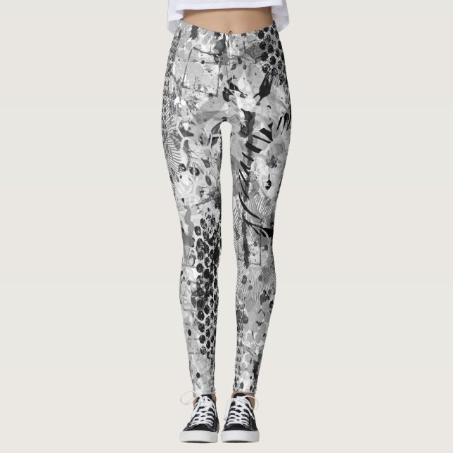 Etchings Graffiti Leggings (Framsida)