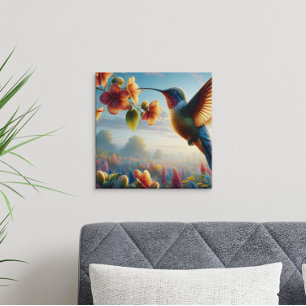 Eteral flygning över blåsningsmörker poster