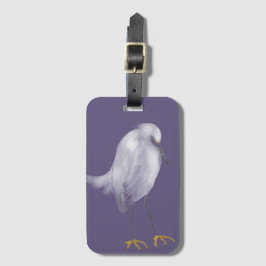 Eteral Snowy Egret Bagagebricka
