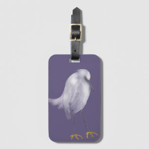 Eteral Snowy Egret Bagagebricka