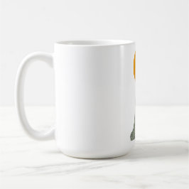 Eteral spektör mot fullt moon kaffemugg