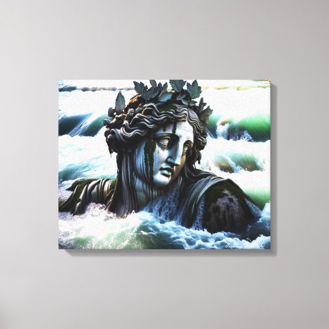 "Eteralreflektioner" Canvastryck (Framsida)