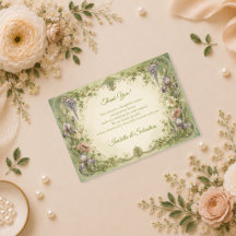 Eterisk Art Nouveau Trädgårdsromantik Bröllop