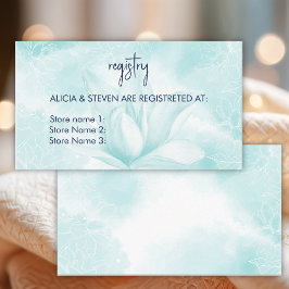 Eterisk Magnolia Blomma, Register Tilläggskort