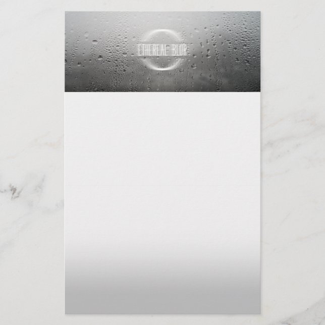 eterisk oskärpa brevpapper (Framsida)