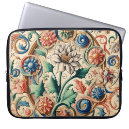 Eteriska Blommar i Harmony Laptop Fodral