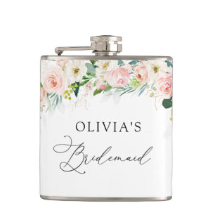 Eteriska rosor bröllopsdusch Flask Fickplunta
