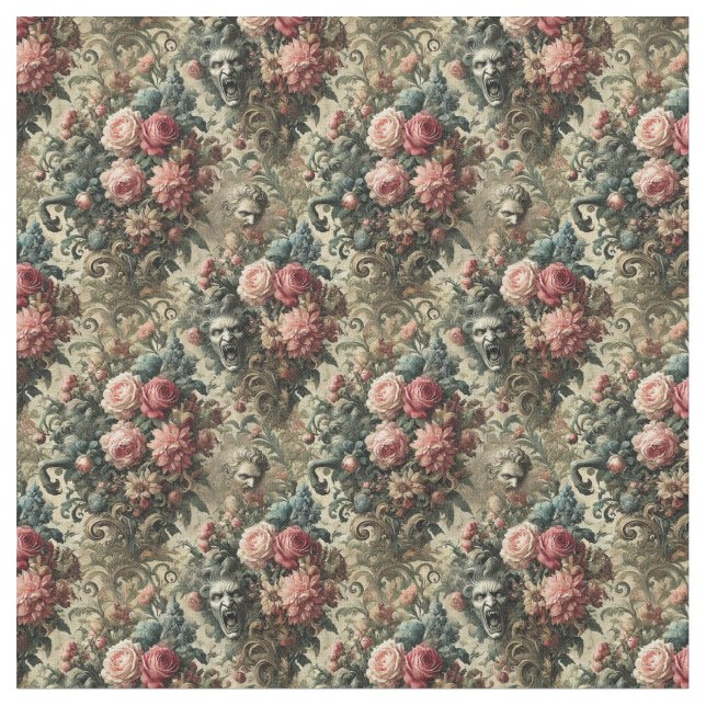 Eteritet är ofta nog - den gotiska täta plattan tyg (Närbild)