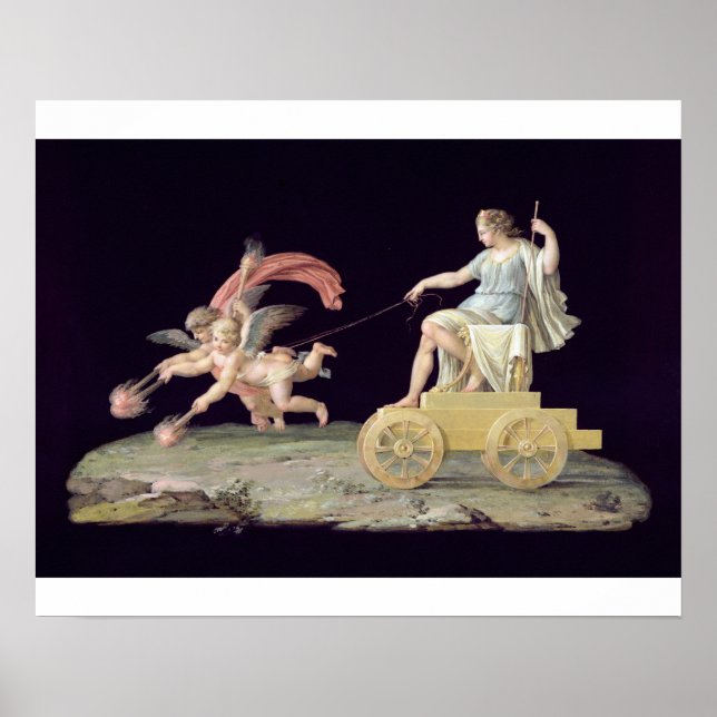 Eteritet (olja på panelen) poster (Framsidan)