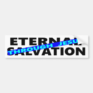 Eterna frälsning genom Jesus Bildekal