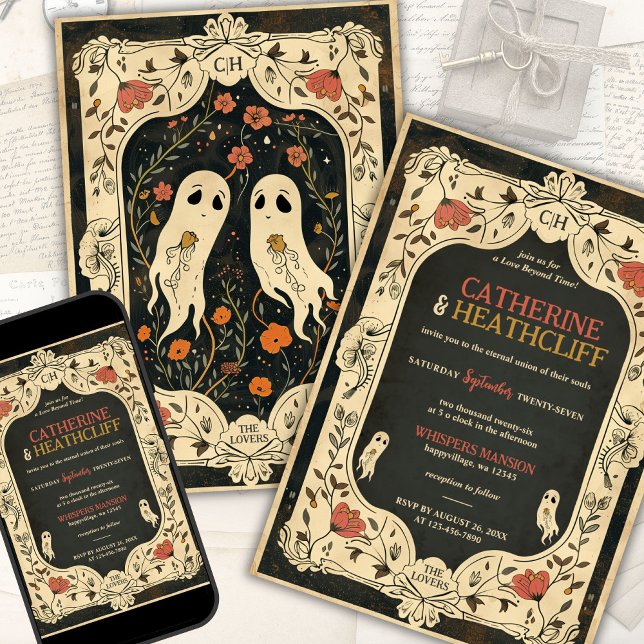Eterna Soulmates | Inbjudan till Tarot Wedding (Skapare uppladdad)