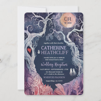 Eterna Soulmates | Tarot Reception Bröllop Inbjudningar