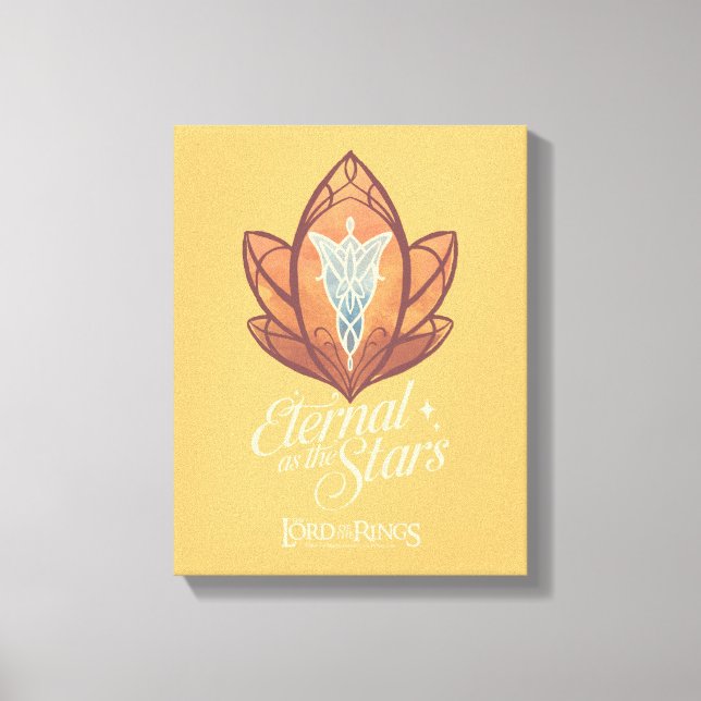 Eternal as the Stars Evenstar Graphic Canvastryck (Framsida)