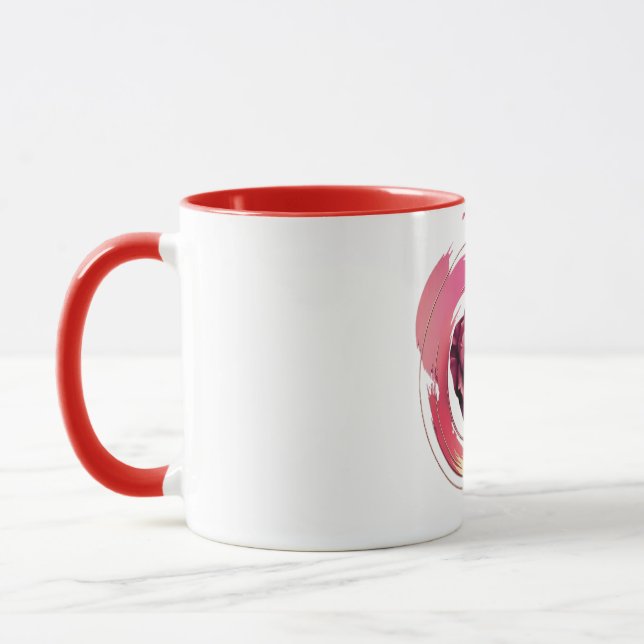 Eternal Bloom – A Rose Day Elegance Mugg (Vänster)