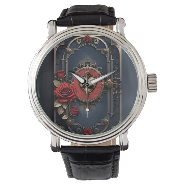 Eternal Elegance – Clockwork Heart Armbandsur (Framsida)