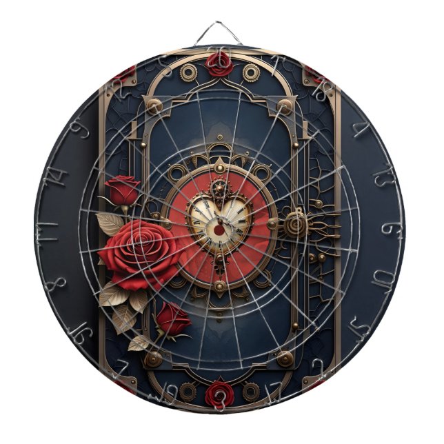 Eternal Elegance – Clockwork Heart Darttavla (Framsidan)