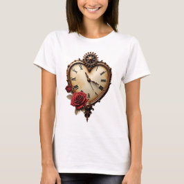 Eternal Elegance – Clockwork Heart T Shirt
