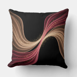 Eternal Flow of Love — Abstract Romantic Art Kudde