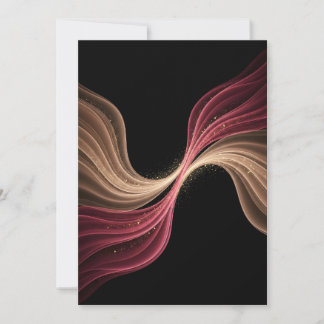 Eternal Flow of Love — Abstract Romantic Art Tack Kort