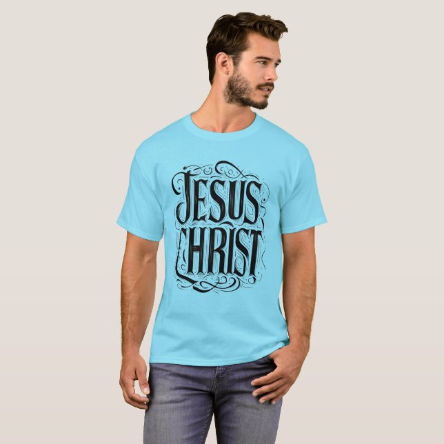 Eternal Light: Jesus Christ T Shirt (Hel framsida)