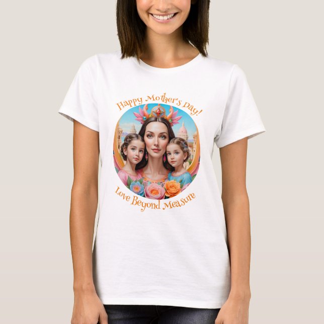 "Eternal Love: A Mother's Day Tribute" T Shirt (Framsida)