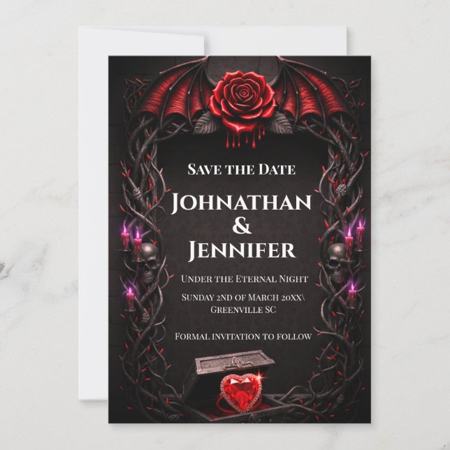 Eternal Night Gothic Vampire Wedding Dark Romance (Framsida)