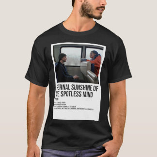 ETERNAL SUNSHINE OF THE SPOTLESS MIND train POSTER T Shirt