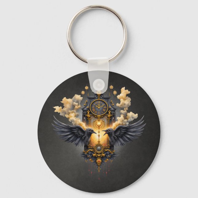 Eternal Witnesses – Clock of Crimson Fate.  Nyckelring (Framsida)