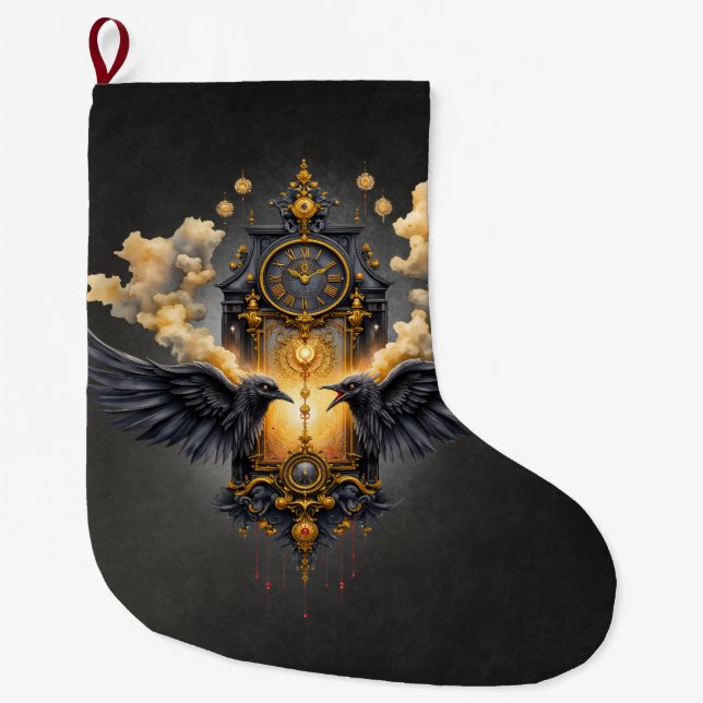 Eternal Witnesses – Clock of Crimson Fate.  Stor Julstrumpa (Framsidan)