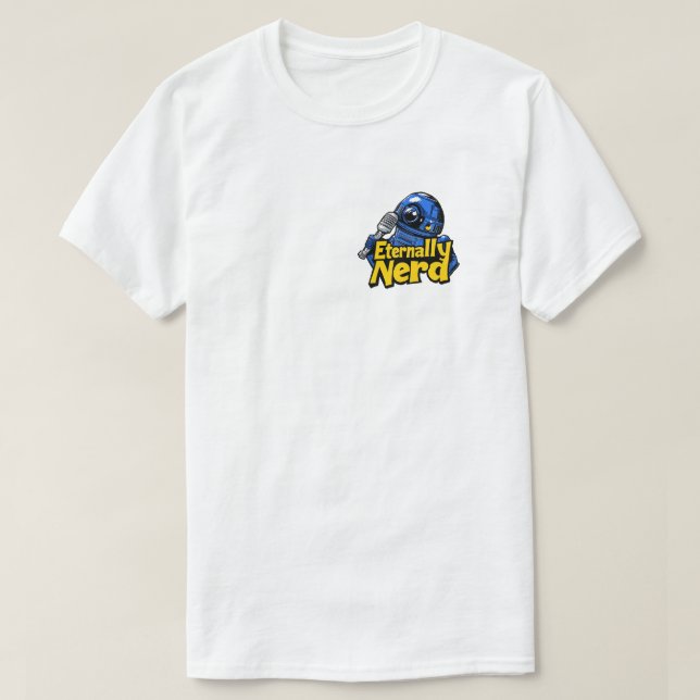 Eternally Nerd Podcast T-Shirt (Design framsida)