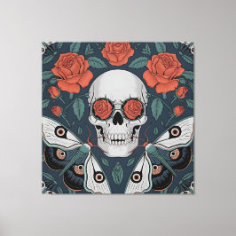 Eternbloom: en livs- och dödsdom canvastryck