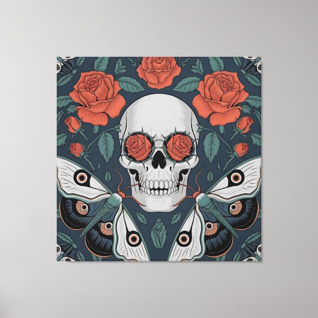 Eternbloom: en livs- och dödsdom canvastryck (Framsida)