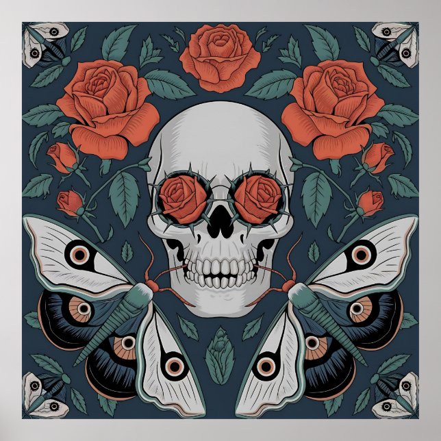 Eternbloom: en livs- och dödsdom poster (Framsidan)