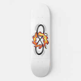 Eternbranddesign Skateboard Bräda 19,5 Cm