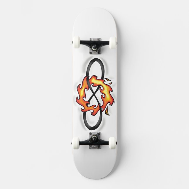 Eternbranddesign Skateboard Bräda 19,5 Cm (Framsida)