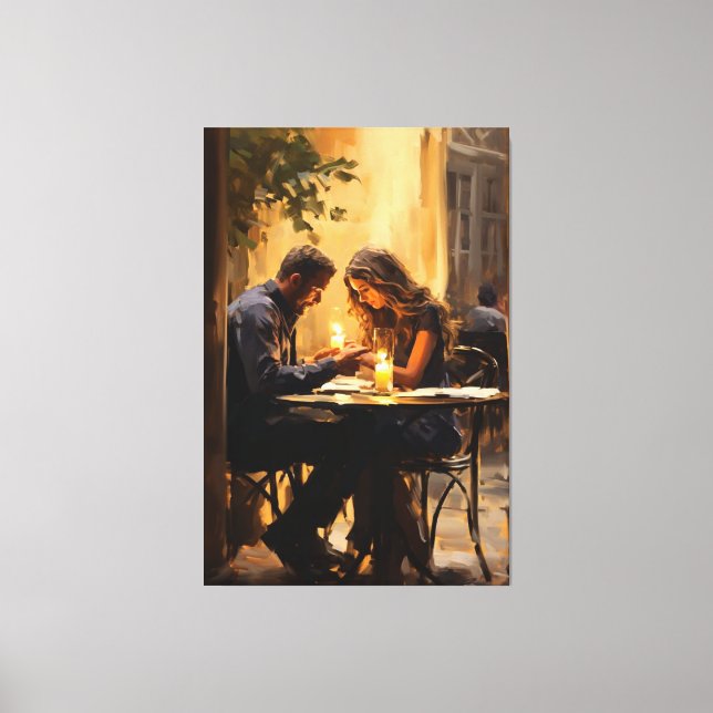 Eternembrace" Canvastryck (Framsida)