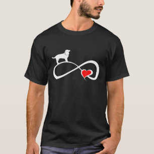 Eternity Heart i Hund Vatten T Shirt