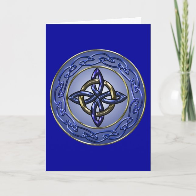 Eternity Knot Card Kort (Framsida)