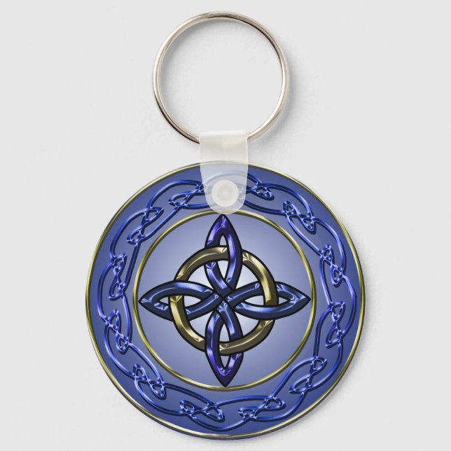 Eternity Knot Keychain Nyckelring (Framsida)