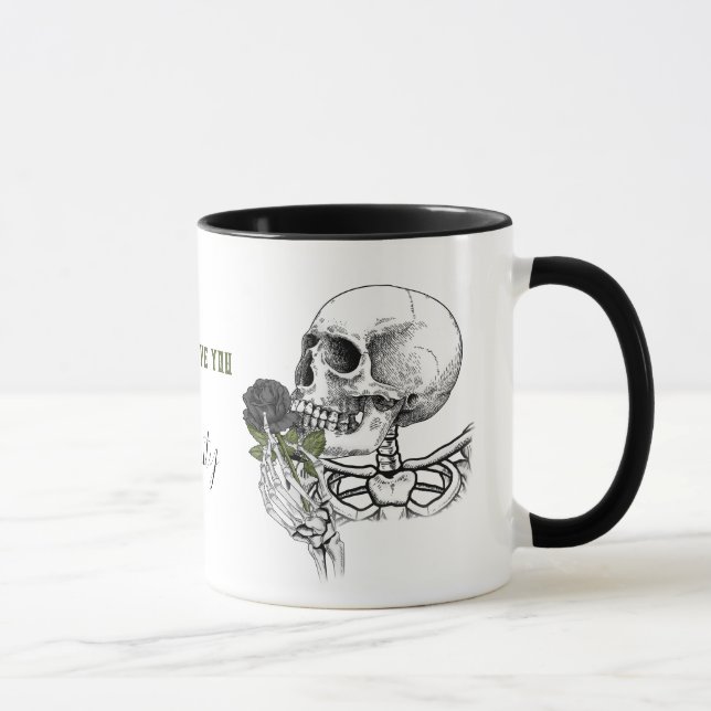 Eternity Skull Coffee Mugg Gift Idea (Höger)