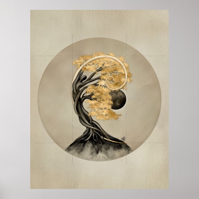 Eternomvandling - Bonsai Butterfly Spirit Poster (Framsidan)