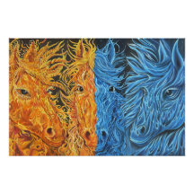 Eternt Equilibrium-Horses-Twin Flame Art-