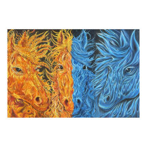 Eternt Equilibrium-Horses-Twin Flame Art-