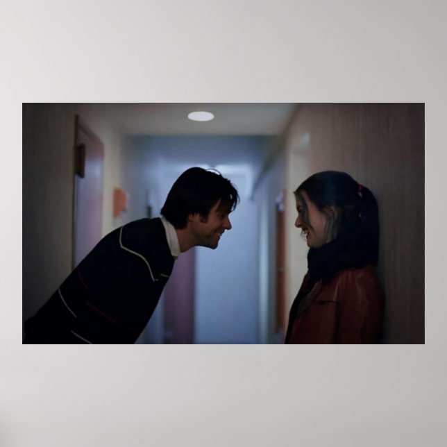 Eterska solsken på den skoningslösa sinnesscenen poster (Framsidan)