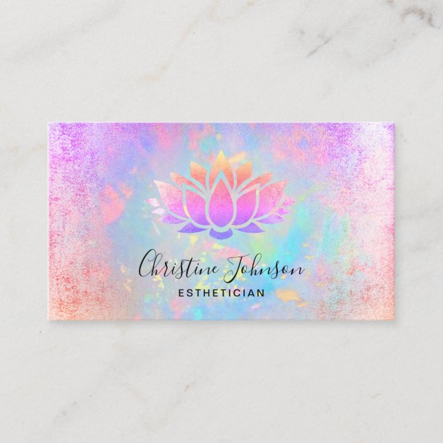 etetiker-lotus-design visitkort (Framsida)