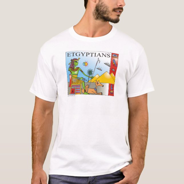Etgyptians av Gregory Gallo Tee Shirt (Framsida)