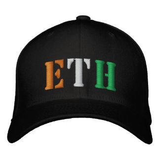 ETH IRISH FLAGGA HAT BRODERAD KEPS